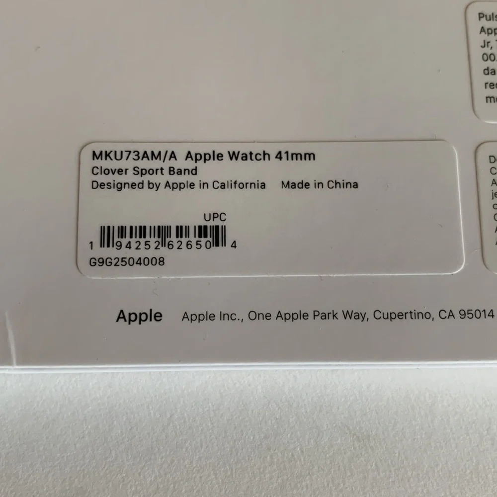Apple Sport Band for Apple Watch™ 41mm - Clover